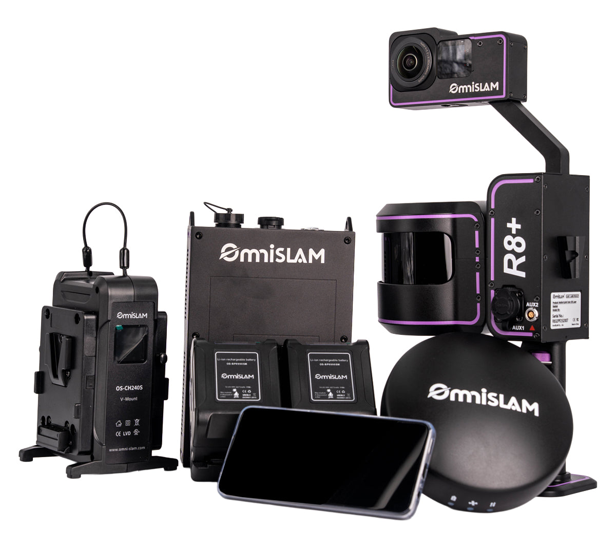 جهاز المسح المتحرك R8+